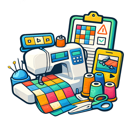 Machine Quilting Workflow Guide